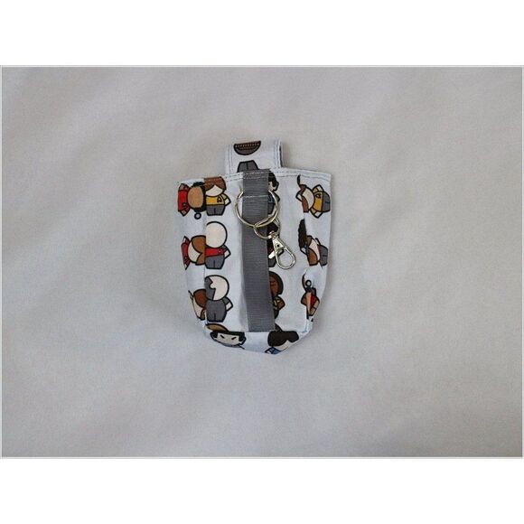 Chibi Star Trek Pouch Medical Inhaler Pager Case with Belt Clip - Picture 3 of 4